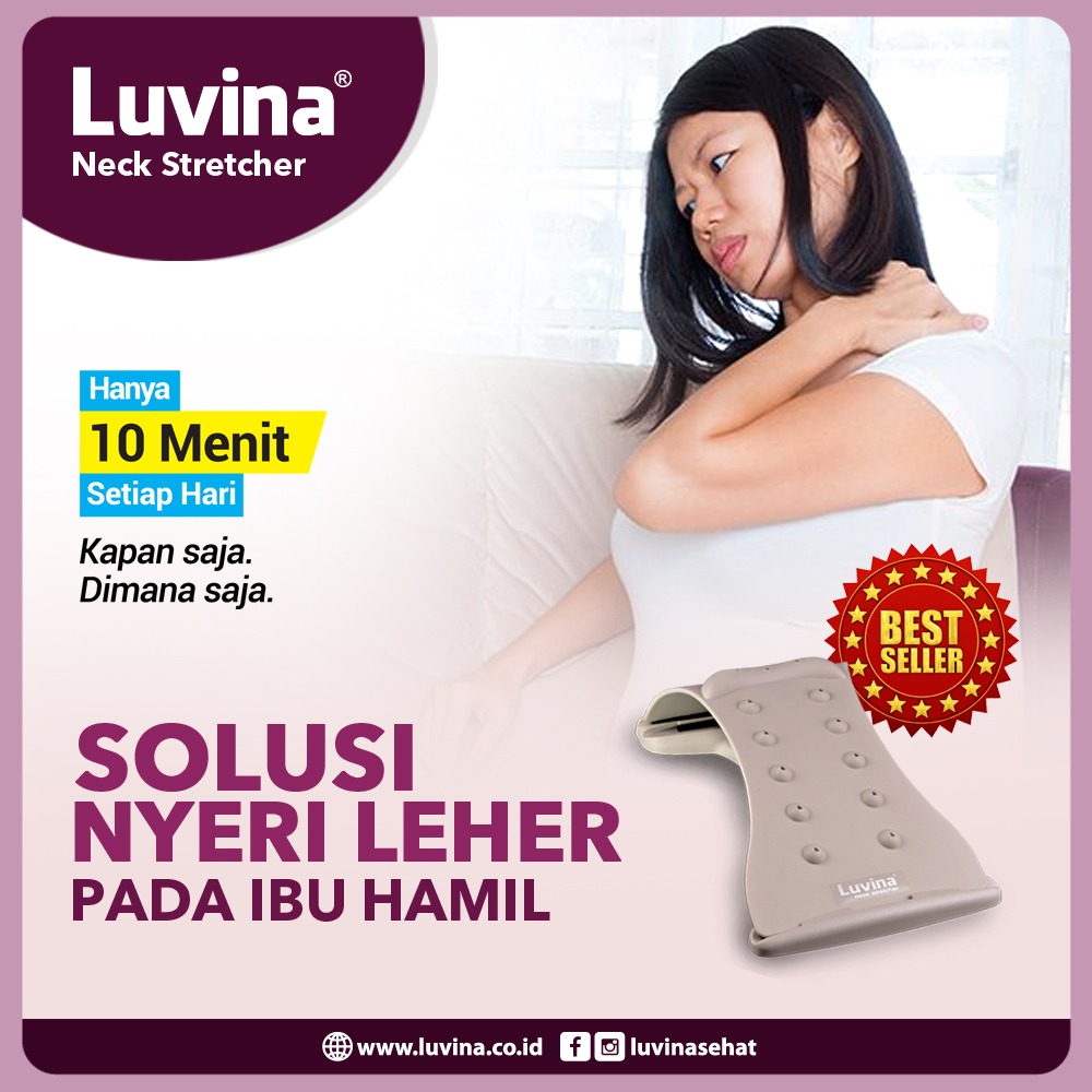 NECK PAIN SOLUTION FOR BREASTFEEDING MOTHERS, ONLY LUVINA NECK STRETCHER