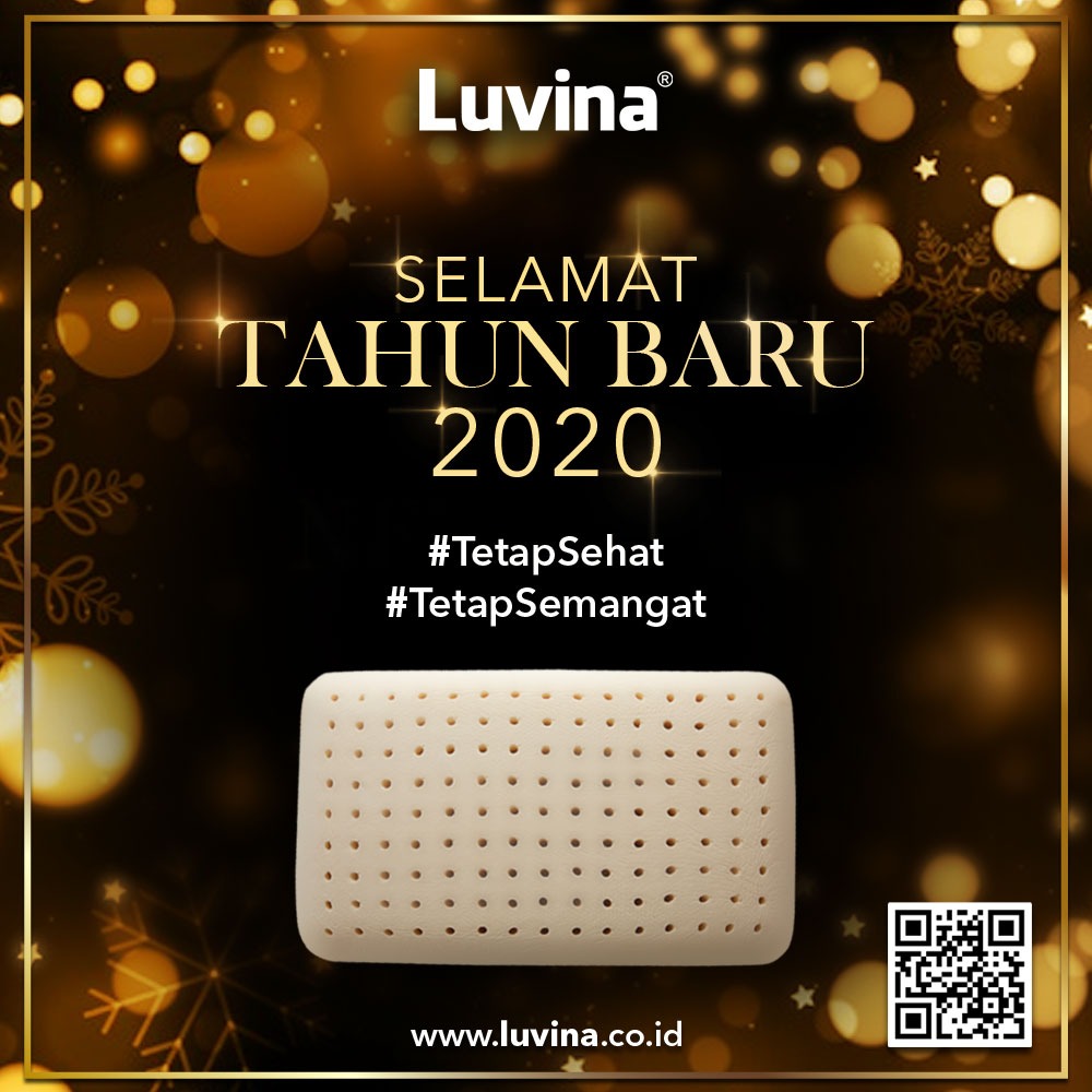 TAHUN BARU 2020 HAPPY NEW YEAR 2020 PRODUK NATURAL LATEX BANTAL LATEX PRODUKSI INDONESIA MATRAS LATEX PRODUKSI INDONESIA